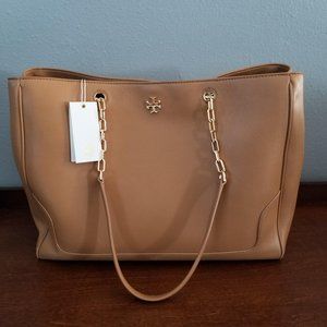 TORY BURCH - Britten Large Slouchy Tote Purse